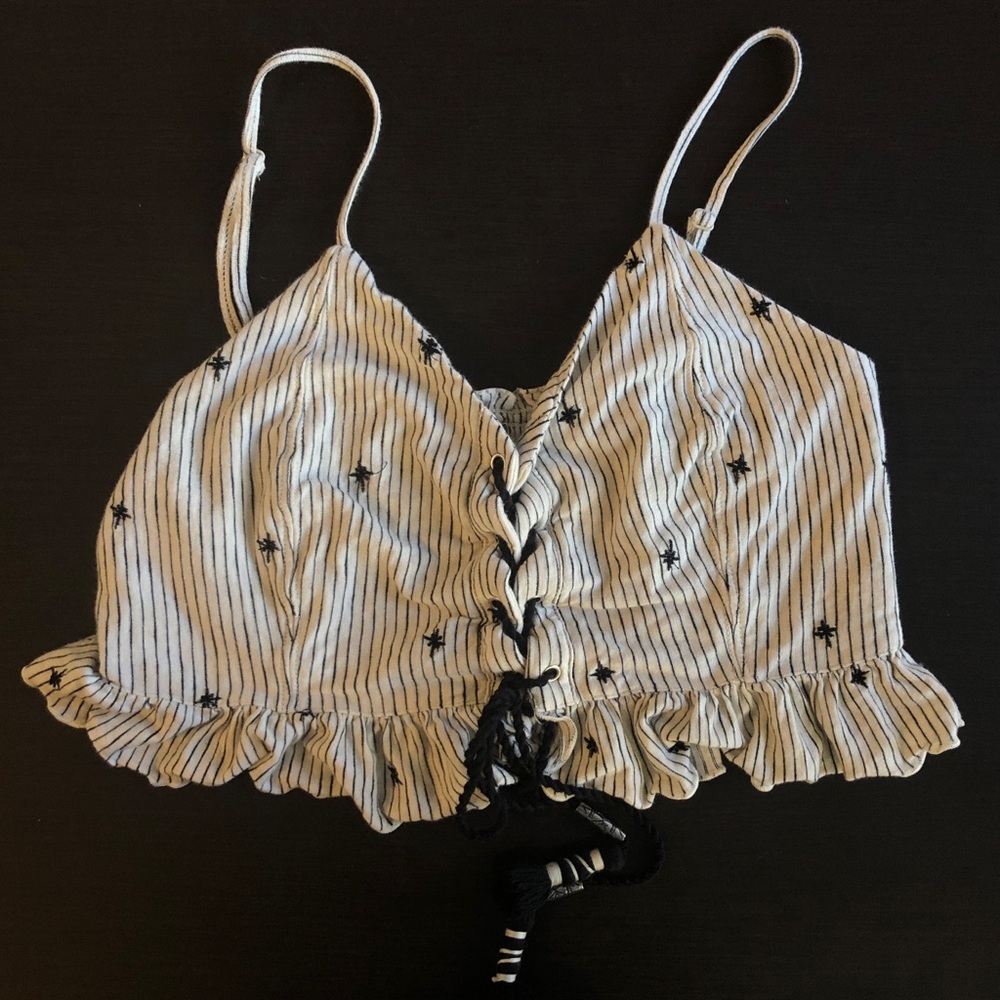 White Crop Top